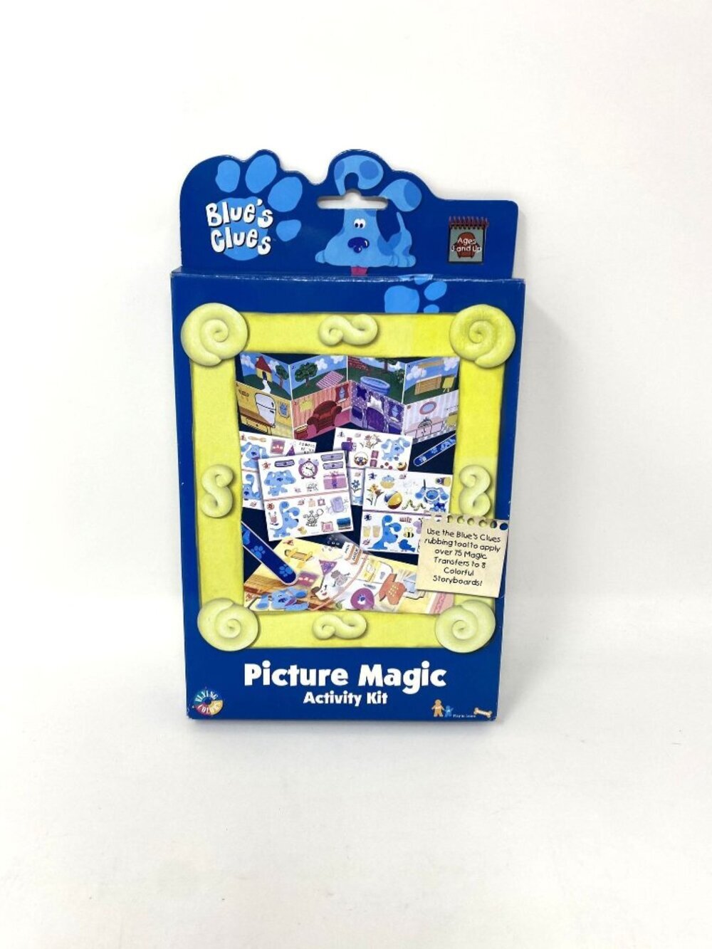 Vintage Rare Blue's Clues Picture Magic Activity Kit Road Trip Preschoolers